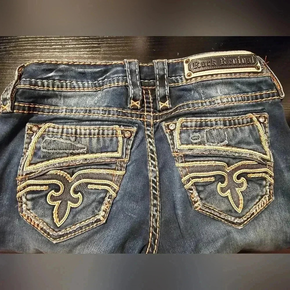 Rock‎ Revival Caro Jeans Size 27 - Picture 4 of 6